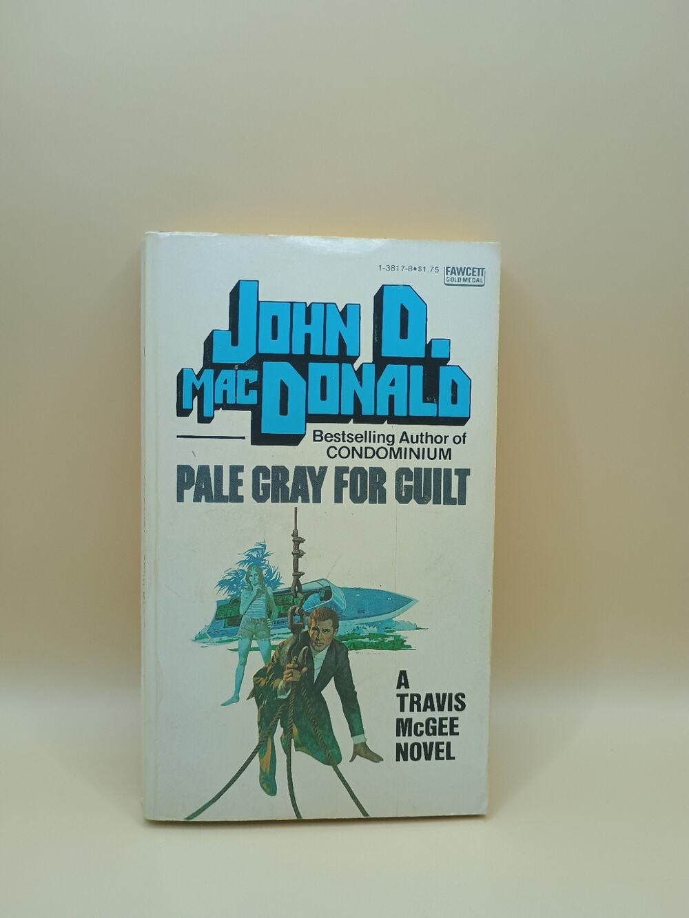 Pale Gray For Guilt First Edition Paperback February 1968 Fawcett Gold
